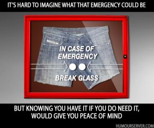 In Case of Emergency Break Glass