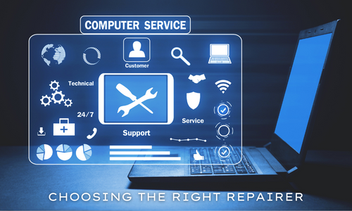 Computer Repairs, how to choose the right repairer